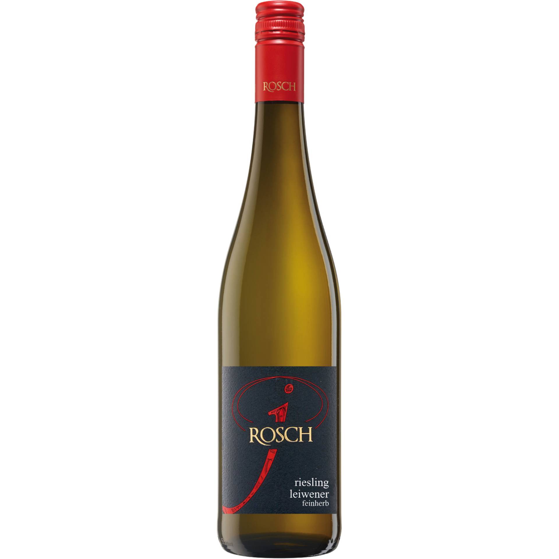 Rosch Riesling Leiwener, feinherb, Mosel, Mosel, 2022, Weißwein von Weingut Josef Rosch,54340,Leiwen,Deutschland