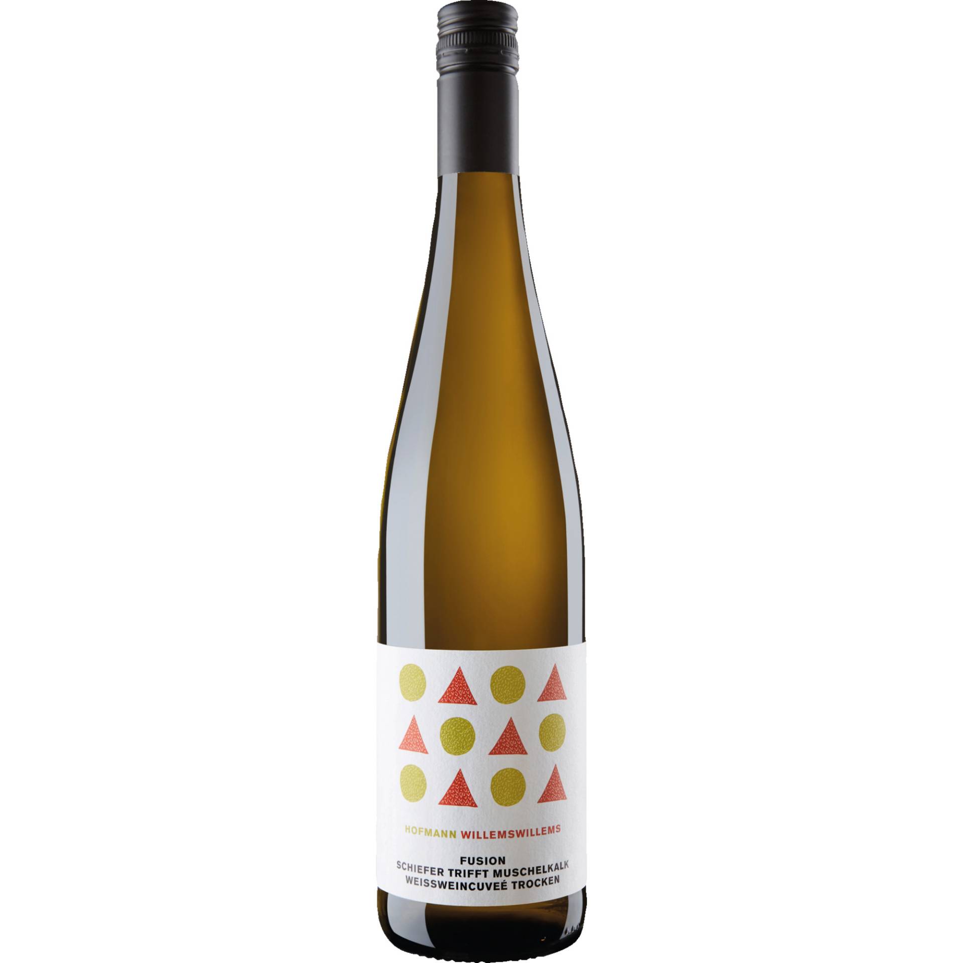 Fusion Cuvée Weiss, Trocken, Rheinhessen, Rheinhessen, 2022, Weißwein Fusion Cuvée Weiss, Trocken, Rheinhessen, Rheinhessen, 2022, Weißwein von Weingut Jürgen Hofmann, D - 55437 Appenheim
