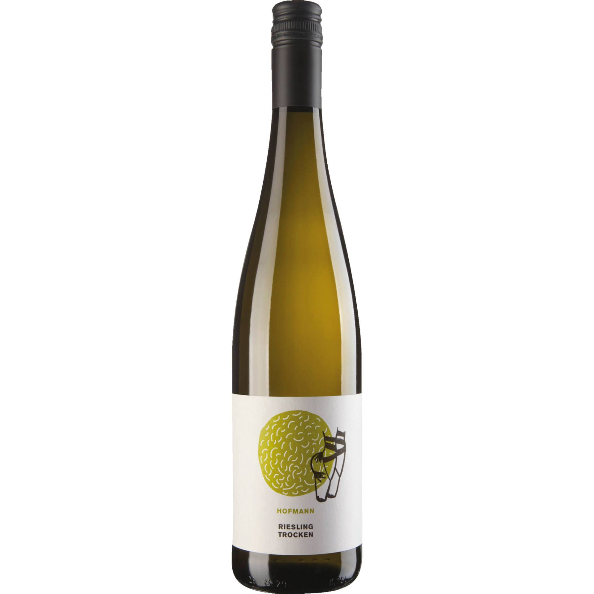 Jürgen Hofmann Riesling, Trocken, Rheinhessen, Rheinhessen, 2022, Weißwein von Weingut Jürgen Hofmann, D - 55437 Appenheim