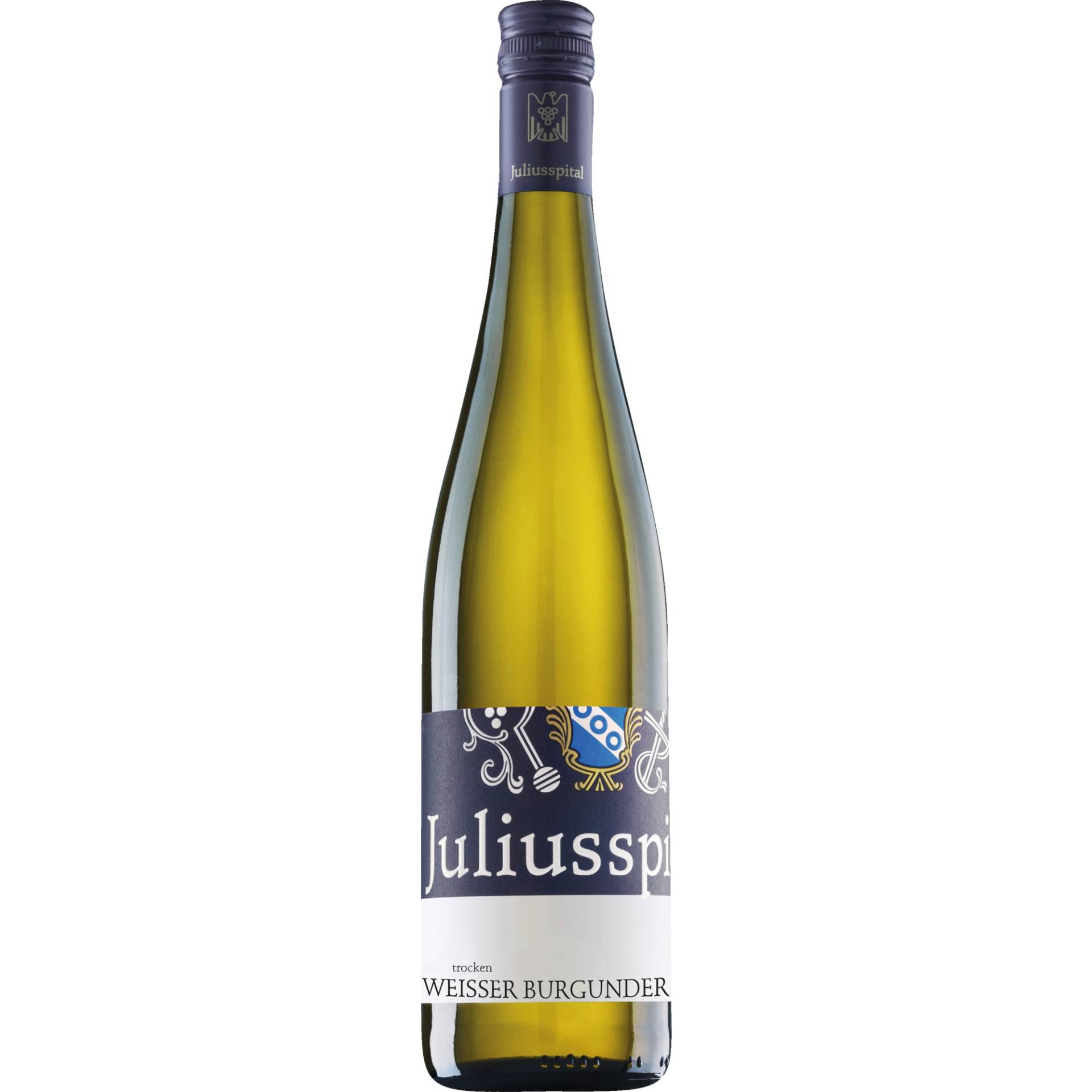 Juliusspital Weißburgunder, Trocken, Franken, Franken, 2023, Weißwein Juliusspital Weißburgunder, Trocken, Franken, Franken, 2023, Weißwein von Weingut Juliusspital, D - 97070 Würzburg