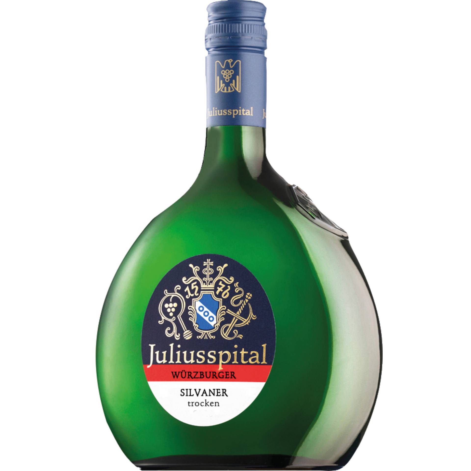 Würzburger Silvaner, Trocken, Franken, Franken, 2023, Weißwein Würzburger Silvaner, Trocken, Franken, Franken, 2023, Weißwein von Weingut Juliusspital, D - 97070 Würzburg