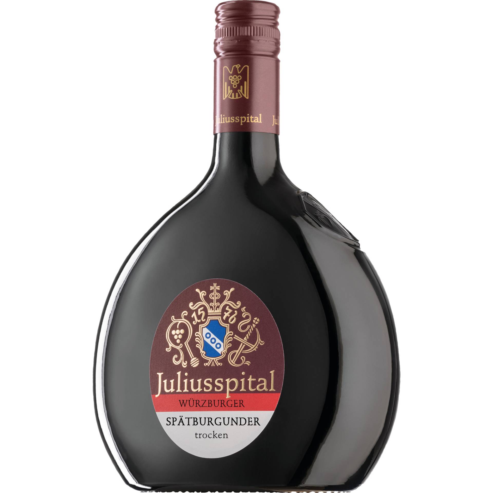 Würzburger Spätburgunder, Trocken, Franken, Franken, 2020, Rotwein Würzburger Spätburgunder, Trocken, Franken, Franken, 2020, Rotwein von Weingut Juliusspital, D - 97070 Würzburg