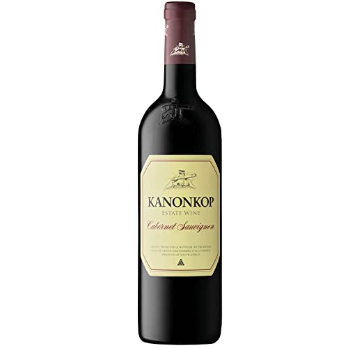 Kanonkop Cabernet Sauvignon Stellenbosch Rotwein Wein trocken Südafrika I Visando Paket (1 x 0,75l) von Weingut Kanonkop