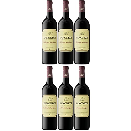 Kanonkop Cabernet Sauvignon Stellenbosch Rotwein Wein trocken Südafrika I Visando Paket (6 x 0,75l) von Weingut Kanonkop