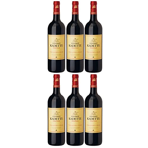 Kanonkop Kadette Cape Blend Stellenbosch Rotwein Wein trocken Südafrika I Visando Paket (6 x 0,75l) von Weingut Kanonkop