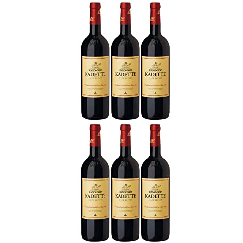 Kanonkop Kadette Cape Blend Stellenbosch trocken Südafrika I Visando Paket (6 x 0,75l) von Weingut Kanonkop