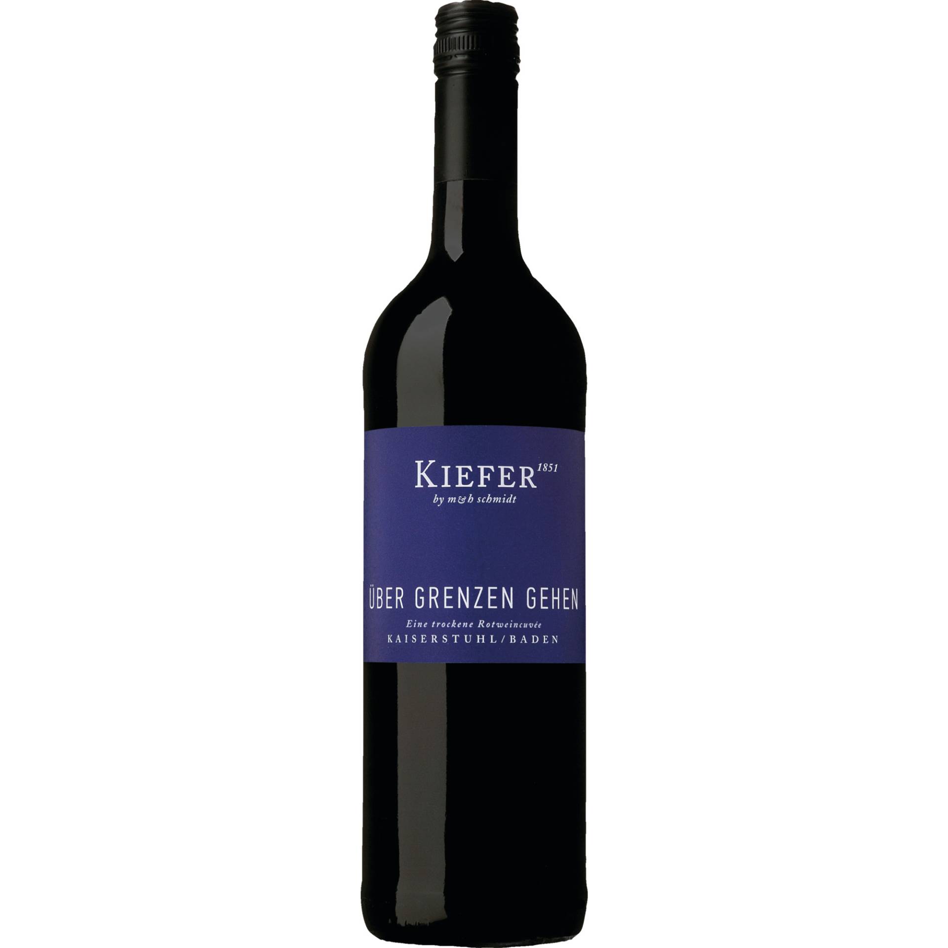 Über Grenzen Gehen Cuvée Rot, Trocken Kaiserstuhl Baden, Baden, 2021, Rotwein Über Grenzen Gehen Cuvée Rot, Trocken Kaiserstuhl Baden, Baden, 2021, Rotwein von Weingut Kiefer, D - 79356 Eichstetten