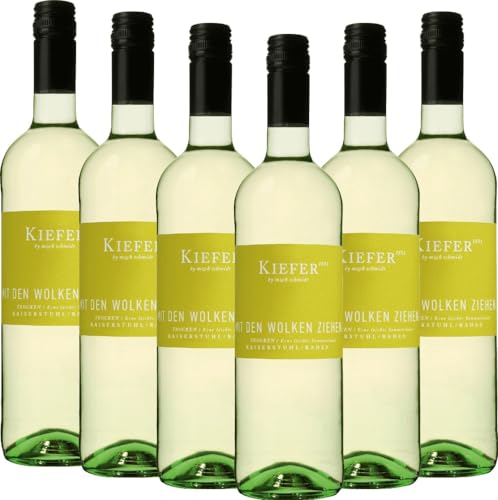 Mit den Wolken ziehen trocken Weingut Kiefer Weißwein 6 x 0,75l VINELLO - 6 x Weinpaket inkl. kostenlosem VINELLO.weinausgießer Mit den Wolken ziehen trocken Weingut Kiefer Weißwein 6 x 0,75l VINELLO - 6 x Weinpaket inkl. kostenlosem VINELLO.weinausgießer von Weingut Kiefer