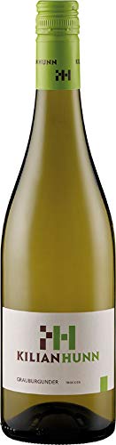 Weingut Kilian Hunn Grauburgunder junge Frische 2023 NV trocken (1 x 0.75 l) von Weingut Kilian Hunn