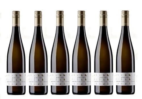 6x 0,75l - 2023er - Weingut Kirchner - Merlot - Blanc de Noir - Qualitätswein Pfalz - Deutschland - Weißwein trocken 6x 0,75l - 2023er - Weingut Kirchner - Merlot - Blanc de Noir - Qualitätswein Pfalz - Deutschland - Weißwein trocken von Weingut Kirchner