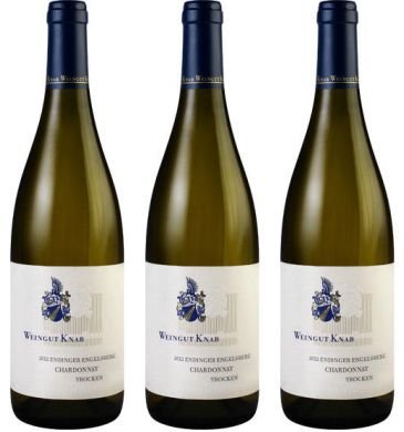 2022 Weingut Knab Endinger Engelsberg Chardonnay alte Reben Spätlese trocken (3x0,75l) von Weingut Knab