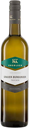 Weingut Knobloch Grauburgunder FEUEROPAL QW Rheinhessen 2019 Knobloch (1 x 0.75 l) von Weingut Knobloch