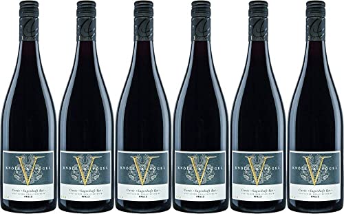6x Cuvée 'Sagenhaft Rot' 2020 - Weingut Knöll & Vogel, Pfalz - Rotwein von Weingut Knöll & Vogel