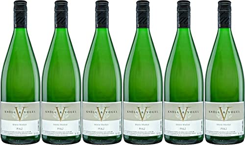 6x Morio Muskat 2021 - Weingut Knöll & Vogel, Pfalz - Weißwein von Weingut Knöll & Vogel