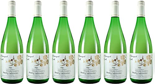 6x Kronenberg Riesling halbtrocken 2021 - Weingut Koch, Pfalz - Weißwein von Weingut Koch