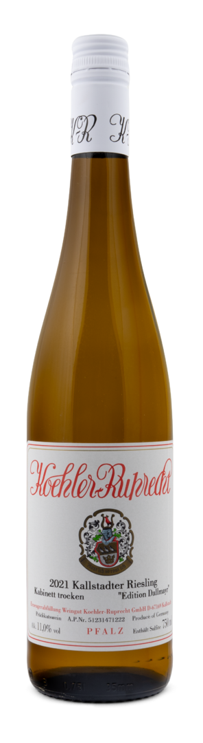 2021 Kallstadter Riesling Kabinett trocken Edition Dallmayr 2021 Kallstadter Riesling Kabinett trocken Edition Dallmayr von Weingut Koehler-Ruprecht GmbH