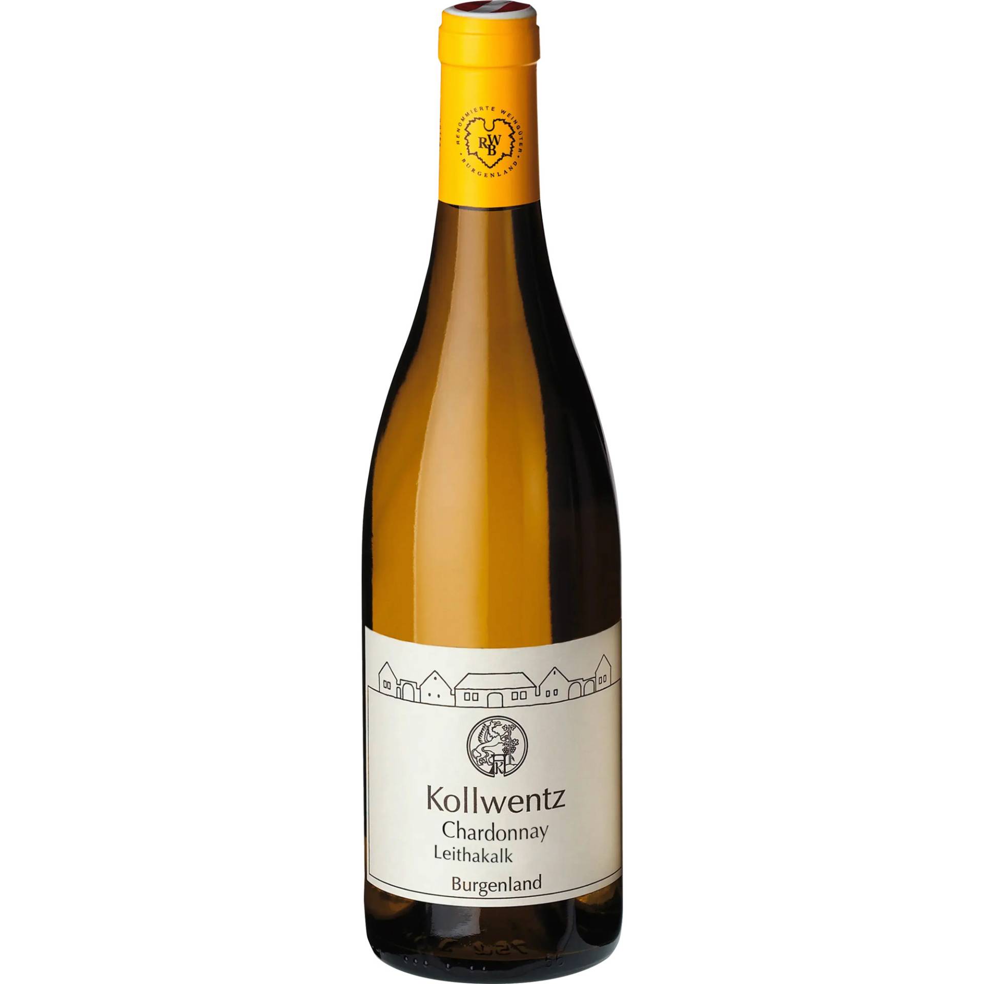 Kollwentz Römerhof Leithakalk Chardonnay, Trocken, Burgenland, Burgenland, 2023, Weißwein Kollwentz Römerhof Leithakalk Chardonnay, Trocken, Burgenland, Burgenland, 2023, Weißwein von Weingut Kollwentz-Römerhof, 7051 GROSSHÖFLEIN, Hauptstraße 120