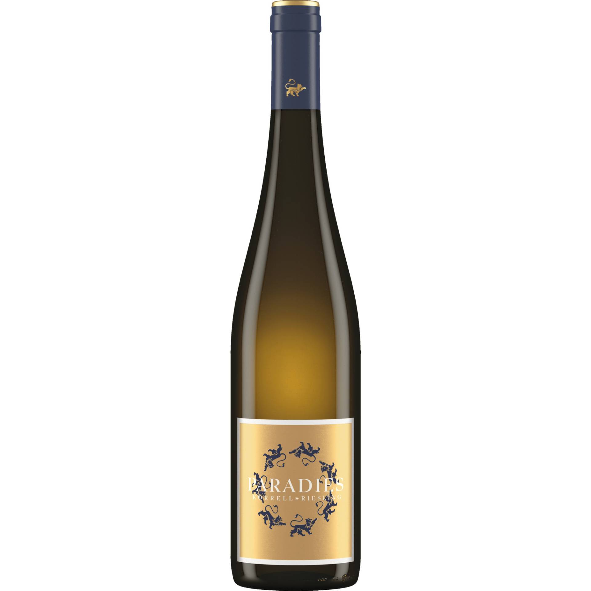 Paradies Riesling, Trocken, Nahe, Nahe, 2020, Weißwein von Weingut Korrell, D - 55545 Bad Kreuznach