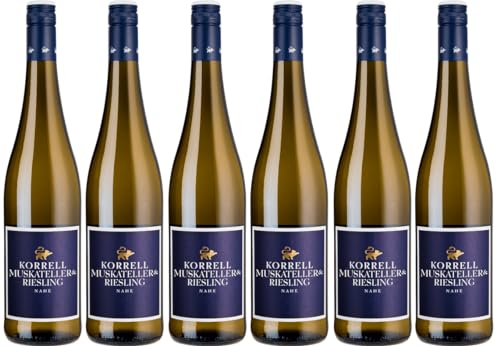 Martin Korrell | 6 Flaschen | Riesling und Muskateller | fruchtsüß | anregend| erfrischend | dieser Wein bleibt im Gedächtnis | Vegan von Weingut Korrell, Görzstr. 7, 55545 Bad-Kreuznach