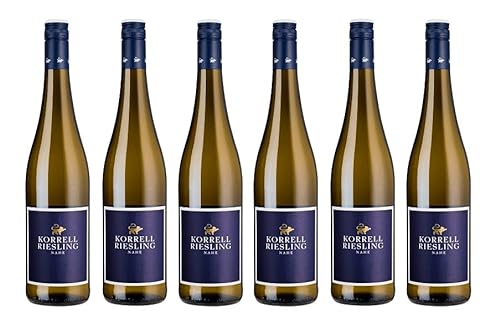 6x 0,75l - Weingut Korrell - Riesling - Gutswein - Qualitätswein Nahe - Deutschland - Weißwein trocken von Weingut Korrell