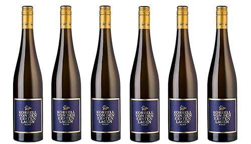 6x 0,75l - Weingut Korrell - Von den Ersten Lagen - Riesling - Qualitätswein Nahe - Deutschland - Weißwein trocken von Weingut Korrell