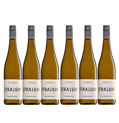 Krämer Straight Grauburgunder Weißwein deutscher Wein trocken QbA Deutschland (6 Flaschen) von Weingut Krämer