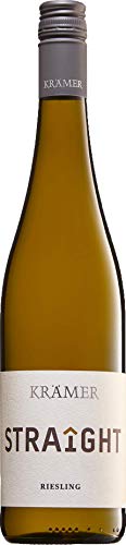 Krämer Straight Riesling Weißwein deutscher Wein trocken QbA Deutschland (12 Flaschen) von Weingut Krämer