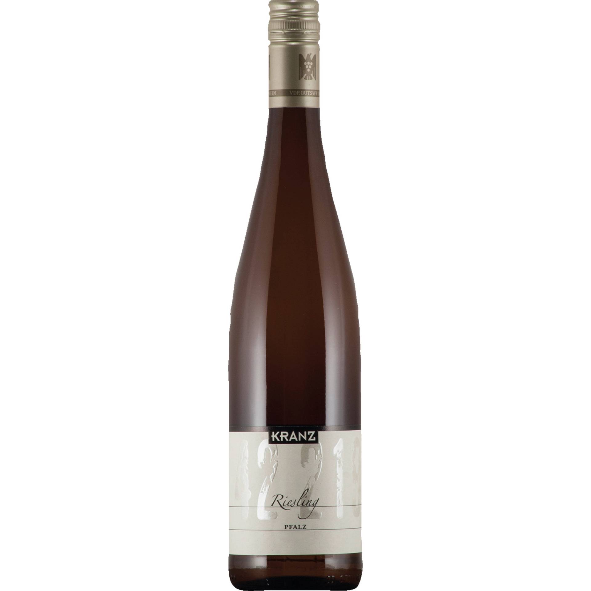 Kranz Riesling, Trocken, Pfalz, Pfalz, 2022, Weißwein von Weingut Kranz,76831,Ilbesheim/Pfalz,Deutschland