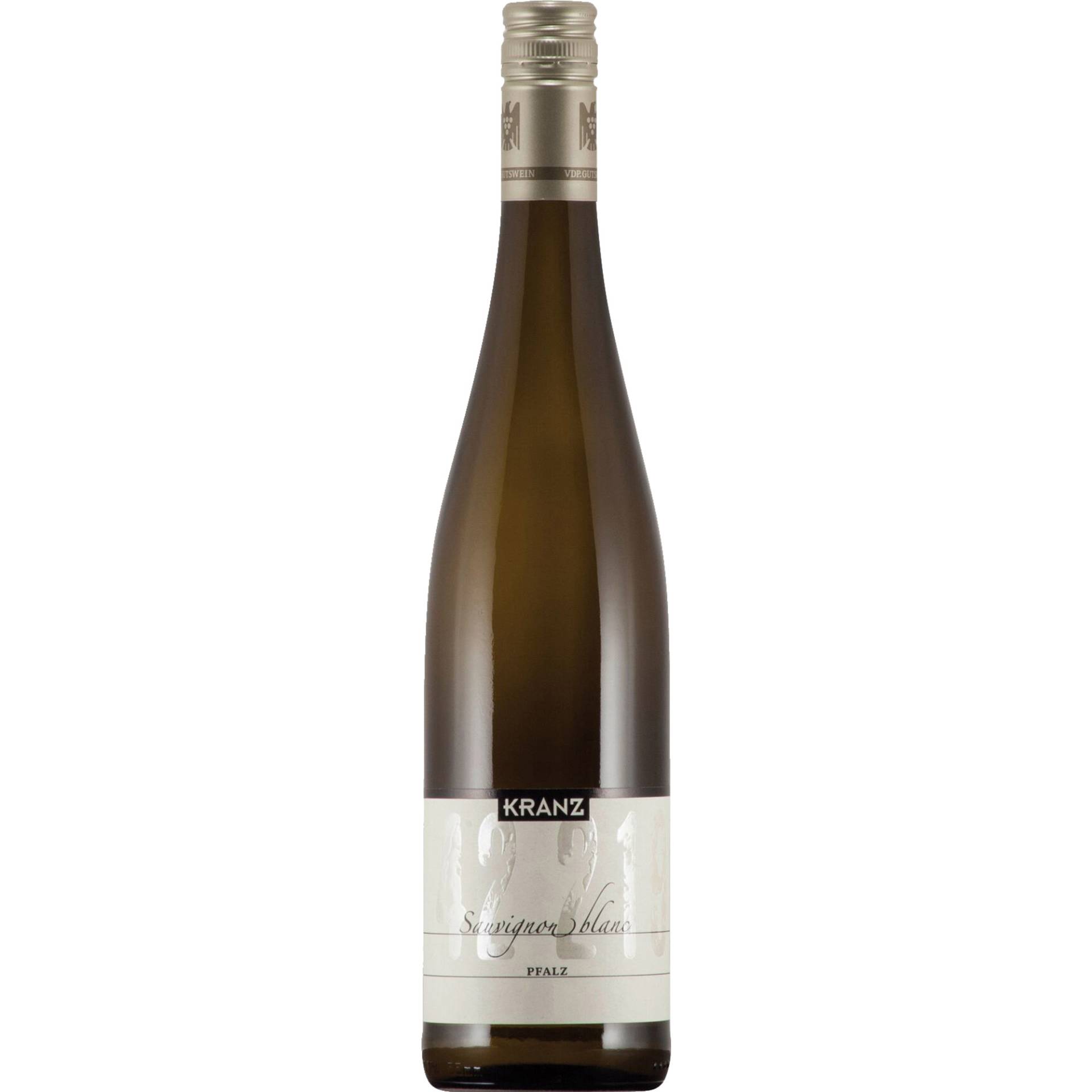 Kranz Sauvignon Blanc, Trocken, Pfalz, Pfalz, 2022, Weißwein von Weingut Kranz,76831,Ilbesheim/Pfalz,Deutschland