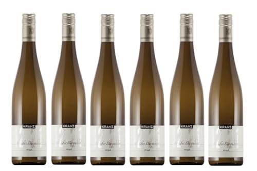 6x 0,75l - 2022er - Weingut Kranz - Weißer Burgunder - VDP.Gutswein - Qualitätswein Pfalz - Deutschland - Weißwein trocken 6x 0,75l - 2022er - Weingut Kranz - Weißer Burgunder - VDP.Gutswein - Qualitätswein Pfalz - Deutschland - Weißwein trocken von Weingut Kranz