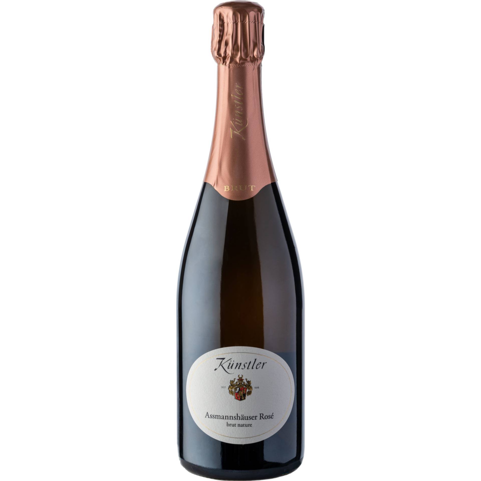 Künstler Assmannshäuser Rosé Sekt, Brut Nature, Rheingau, Rheingau, Schaumwein Künstler Assmannshäuser Rosé Sekt, Brut Nature, Rheingau, Rheingau, Schaumwein von Weingut Künstler, Geheimrat-Hummel-Platz 1a 65239 Hochheim am Main Deutschland