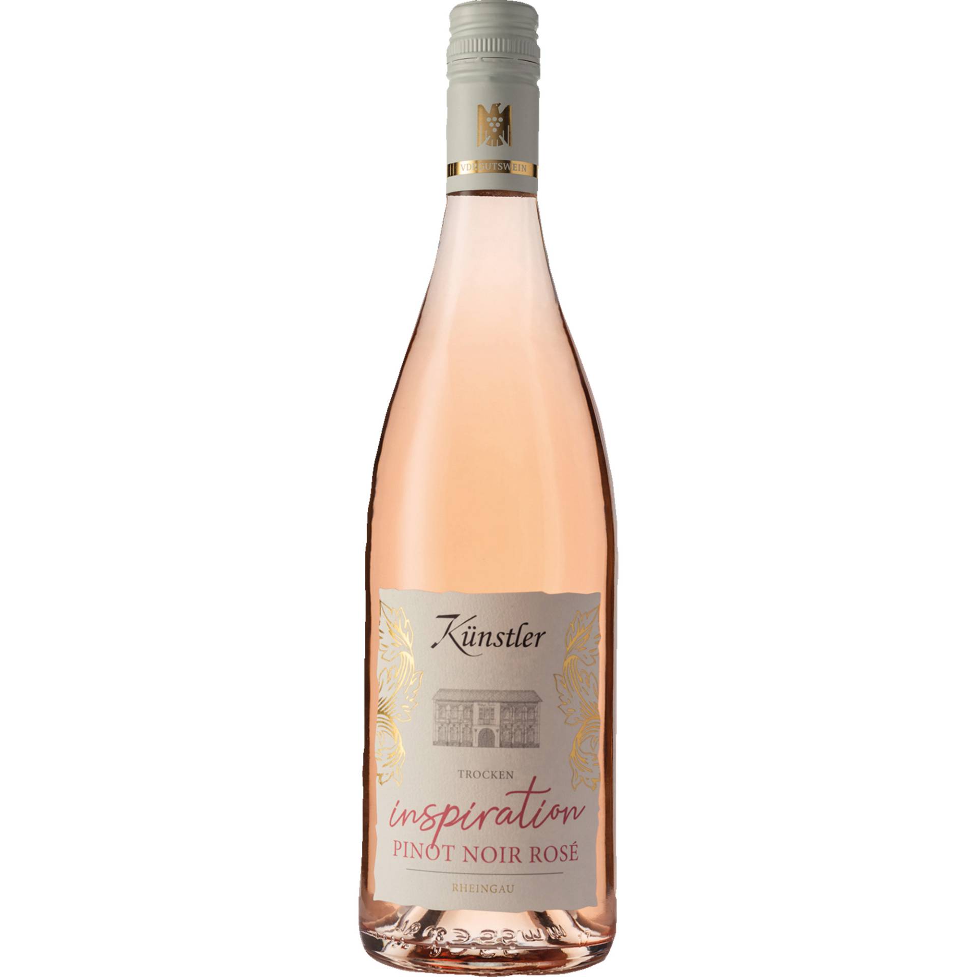 Inspiration Pinot Noir Rosé, Trocken, Rheingau, Rheingau, 2023, Roséwein Inspiration Pinot Noir Rosé, Trocken, Rheingau, Rheingau, 2023, Roséwein von Weingut Künstler,65239,Hochheim am Main,Deutschland