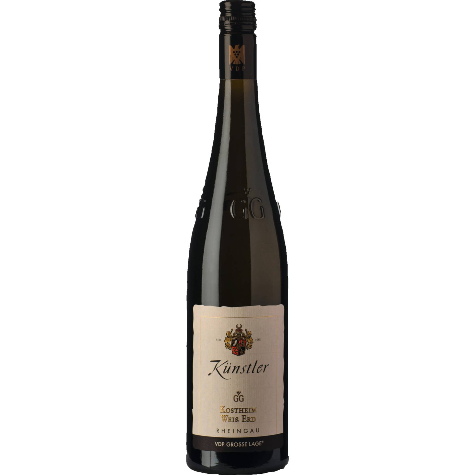 Kostheim Weiss Erd Riesling GG, Trocken, Rheingau, Rheingau, 2020, Weißwein Kostheim Weiss Erd Riesling GG, Trocken, Rheingau, Rheingau, 2020, Weißwein von "Weingut Künstler",65239,Hochheim,Deutschland