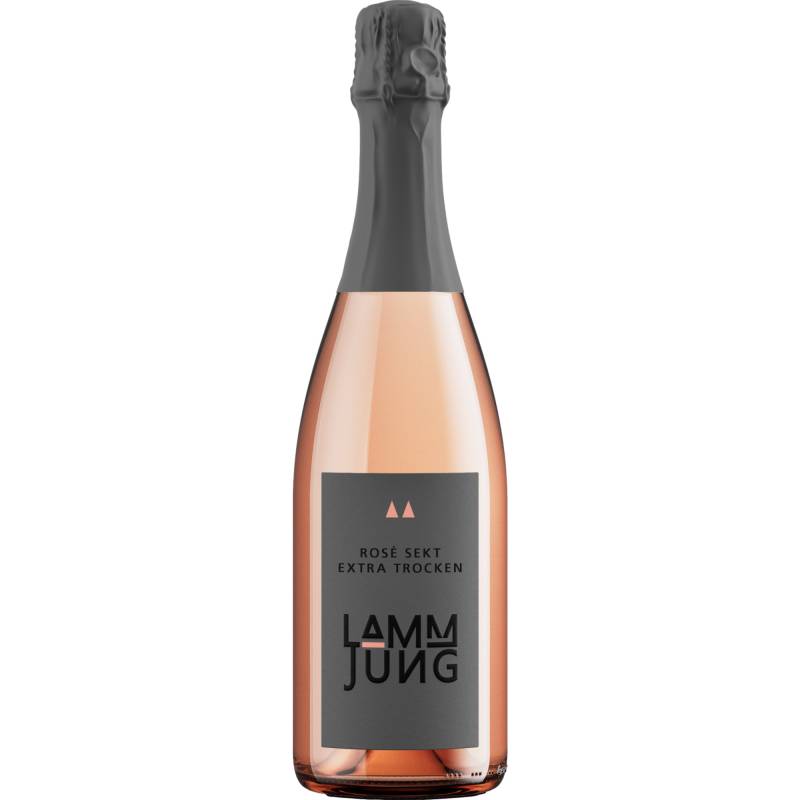 Lamm Jung Meister Rosé Sekt, Extra Trocken, Rheingau, Rheingau, Schaumwein von Weingut Lamm Jung KG - Eberbacher Str. 50, 65346 Eltville-Erbach - DE