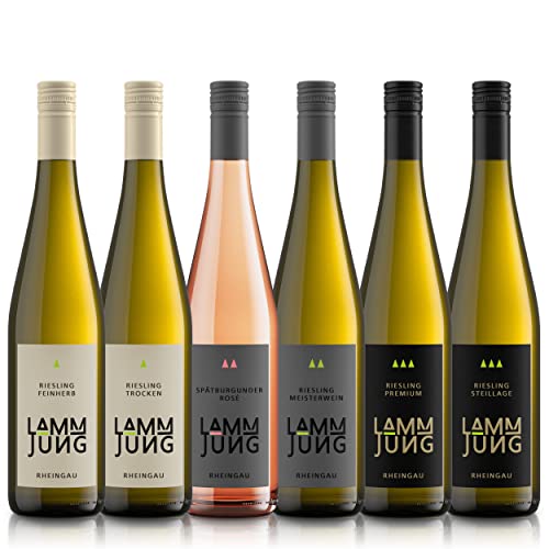 Weingut Lamm Jung KG Weinpaket Weingut Lamm Jung Weißwein Rheingau (Paket Günther 6 x 0.75 l) von Weingut Lamm Jung KG