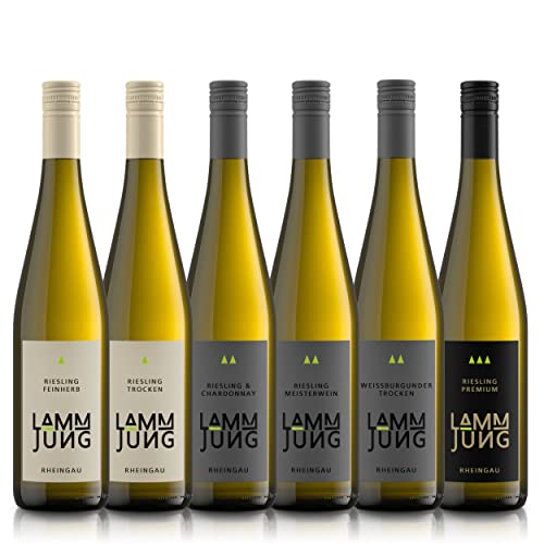 Weingut Lamm Jung KG Weinpaket Weingut Lamm Jung Weißwein Rheingau (Paket Paul 6 x 0.75 l) von Weingut Lamm Jung KG