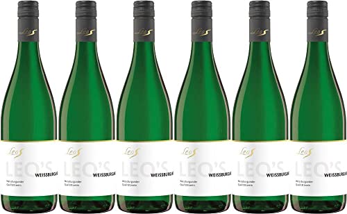 6x Weißburgunder Feinherb 2022 - Weingut Leo´s, Mosel - Weißwein von Weingut Leo´s