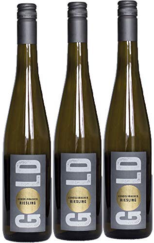Gundelsbacher Riesling - Weingut Leon Gold - Weinstadt -3er Paket von Weingut Leon Gold