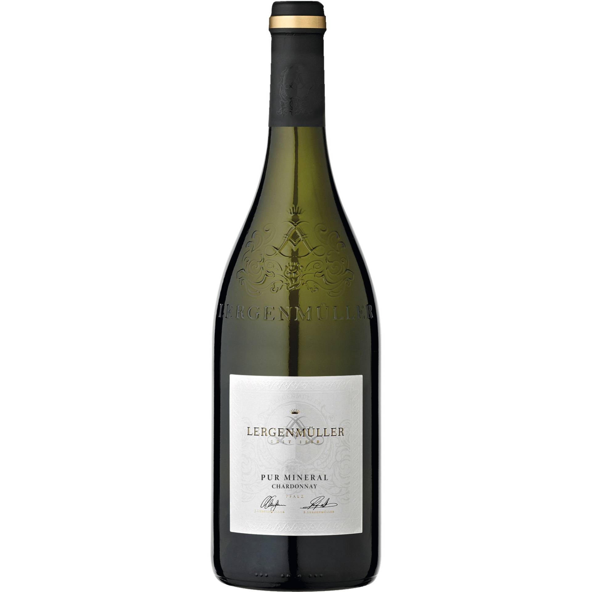 Lergenmüller Chardonnay Pure Mineral, Trocken, Pfalz, Pfalz, 2023, Weißwein Lergenmüller Chardonnay Pure Mineral, Trocken, Pfalz, Pfalz, 2023, Weißwein von Weingut Lergenmüller,76835,Hainfeld,Deutschland