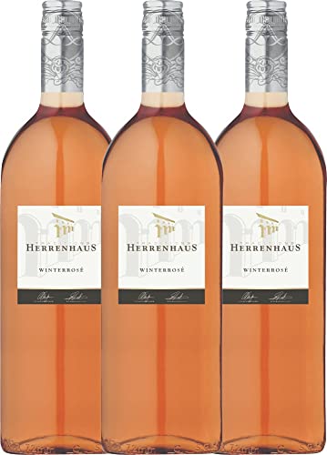 Winterrosé Herrenhaus von Lergenmüller - Roséglühwein 3x 1,0 l VINELLO - 3er - Weinpaket inkl. kostenlosem VINELLO.weinausgießer von Weingut Lergenmüller