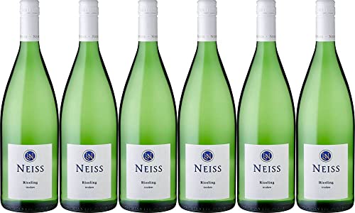 6x Riesling 1,0 L 2022 - Weingut Ludi Neiss, Pfalz - Weißwein von Weingut Ludi Neiss