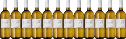 12x 'Aus einem Guss' Weißburgunder 1,0 L 2022 - Weingut Lukas Kesselring, Pfalz - Weißwein von Weingut Lukas Kesselring