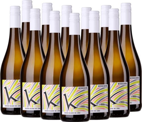 Secco Blanc de Luki Lukas Kesselring Perlwein 12 x 0,75l VINELLO - 12 x Weinpaket inkl. kostenlosem VINELLO.weinausgießer Secco Blanc de Luki Lukas Kesselring Perlwein 12 x 0,75l VINELLO - 12 x Weinpaket inkl. kostenlosem VINELLO.weinausgießer von Weingut Lukas Kesselring