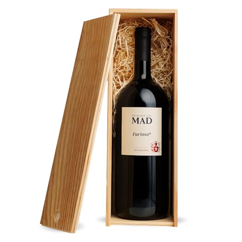 Weingut MAD Cuvée Furioso 2021 Rotwein Magnum aus dem Burgenland, Österreich | 1500ml | Trocken | Blaufränkisch, Cabernet Sauvignon, Merlot, Syrah & Cabernet Franc | Weingeschenk für Weingenießer von Weingut MAD