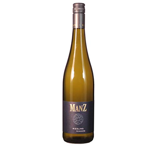 Weingut MANZ 2022 Riesling FEINHERB (206) Qualitätswein 0.75 Liter von Weingut Manz