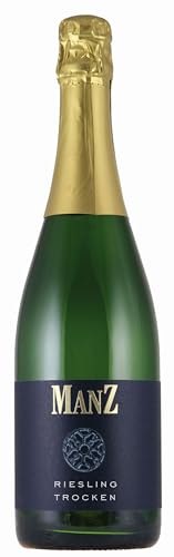 Riesling Sekt trocken, Weingut Manz Weinolsheim Rheinhessen (0,75 l) Jahrgang 2020 von Weingut Manz, Weinolsheim