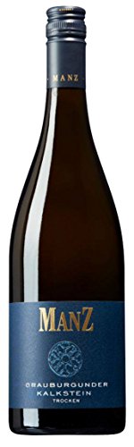 Weingut MANZ Grauburgunder KALKSTEIN trocken Qualitätswein 1 x 0.75 l von Weingut Manz, Weinolsheim