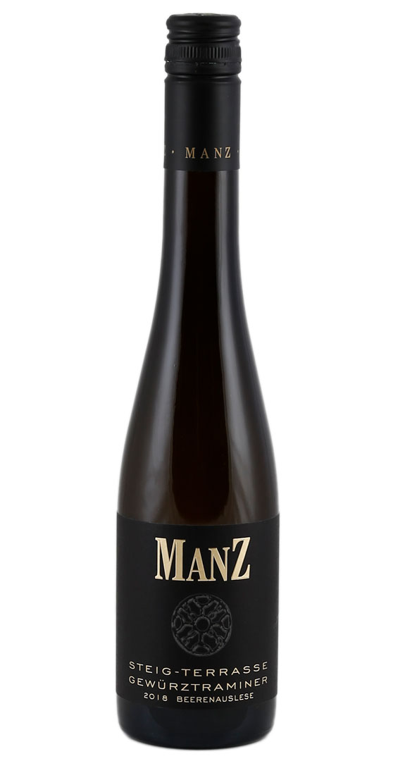 (0,375 L) Manz Guntersblumer Steig - Terrasse Gewürztraminer Beerenauslese 2018 von Weingut Manz