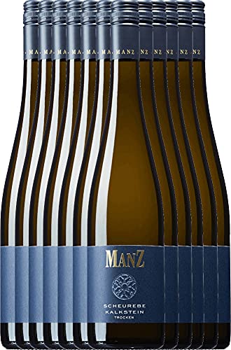 Scheurebe Kalkstein von Weingut Manz - Weißwein 12 x 0,75l VINELLO - 12er - Weinpaket inkl. kostenlosem VINELLO.weinausgießer Scheurebe Kalkstein von Weingut Manz - Weißwein 12 x 0,75l VINELLO - 12er - Weinpaket inkl. kostenlosem VINELLO.weinausgießer von Weingut Manz
