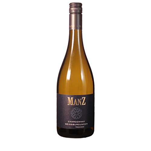 Weingut MANZ 2022 Chardonnay - Weissburgunder trocken (170) Qualitätswein 0.75 Liter von Weingut Manz